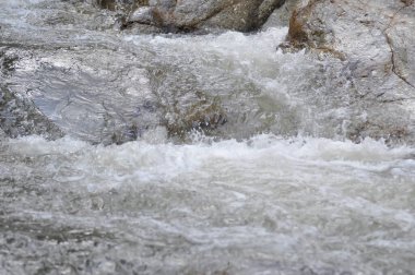 Şelale, kaya ya da şelale arka planı ya da nehir arkaplanı