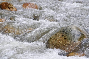 Şelale, kaya ya da şelale arka planı ya da nehir arkaplanı