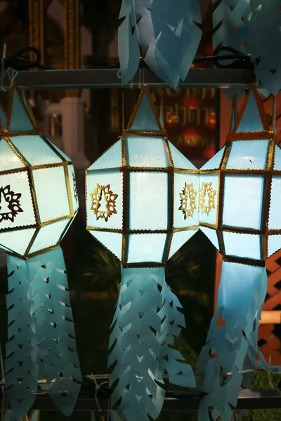 Thai Lantern Thai Light Thai Lamp Thailand Festival Festival Light — Stock Photo, Image