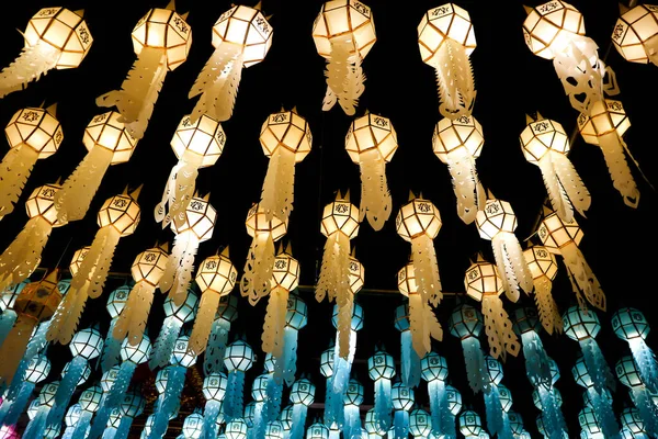 Tayland Feneri Tayland Lambası Veya Tayland Festivali Veya Işık Festivali — Stok fotoğraf