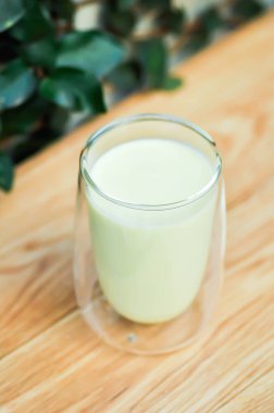 avokado smoothie ya da karıştırılmış avokado, avokado yoğurdu ya da avokado sütü.