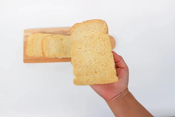 Bread Pumpkin Bread Loaf Bread Sliced Bread Cut Bread Butter — Stock Photo, Image
