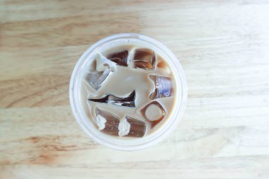 coffee , iced coffee or iced latte or mocha coffee for serve