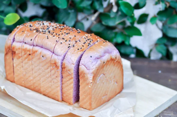 Хліб Солодкий Картопляний Хліб Кунжутом — стокове фото