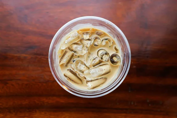 coffee, iced coffee or iced cappuccino coffee or iced latte coffee for serve