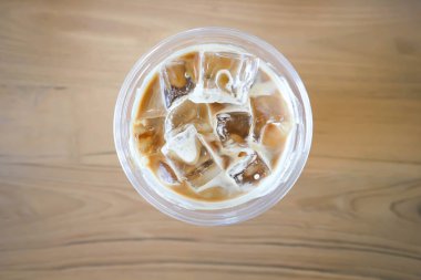 Buzlu kahve, buzlu latte kahve ya da buzlu kapuçino kahve ya da buzlu mocha kahve.