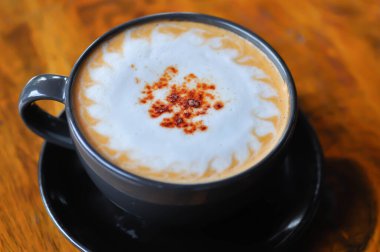 Sütlü çay, Tayland çayı ya da Tayland sütlü tişörtü ya da sıcak Tayland çayı ya da sıcak sütlü çay ya da sıcak içecek.