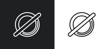 veri dizini ana hatları simgesi beyaz ve siyah renklerde. Web, mobil uygulamalar ve ui için kullanıcı arayüzü koleksiyonundan veri dizini düz vektör simgesi.