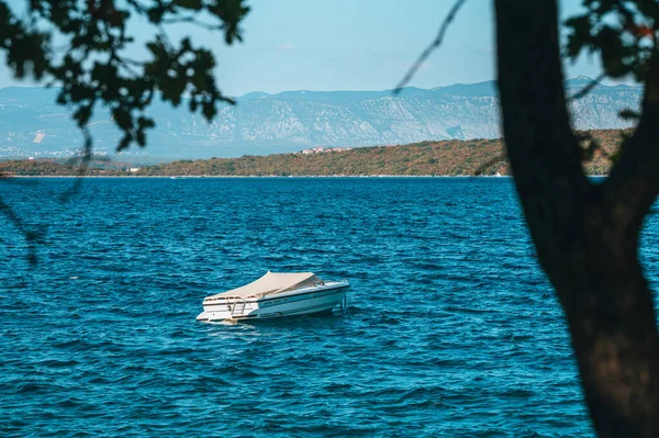 Sommarsemester Kroatien Pittoreska Havet Adriatiska Kusten Kroatien Visa Cape Jadran — Stockfoto