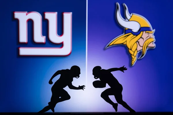 Minnesota Usa January 2023 New York Giants Minnesota Vikings Nfl — Stockfoto