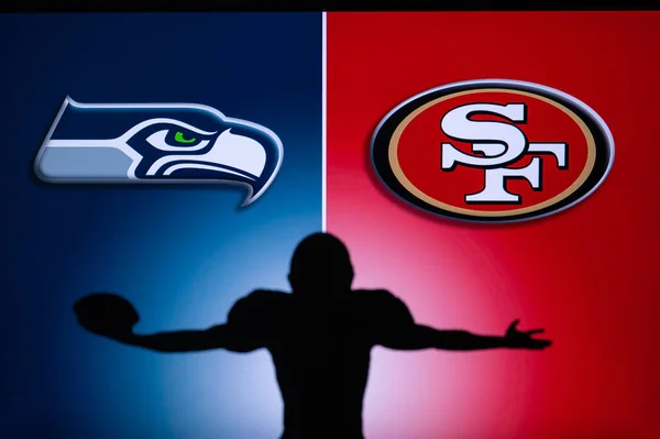 San Francisco Usa January 2023 Seattle Seahawks San Francisco 49Ers — Stock Photo, Image