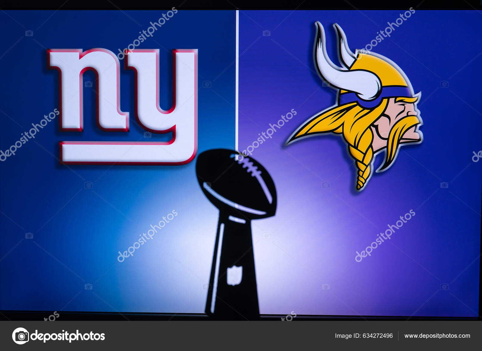 Minnesota Usa January 2023 New York Giants Minnesota Vikings Nfl