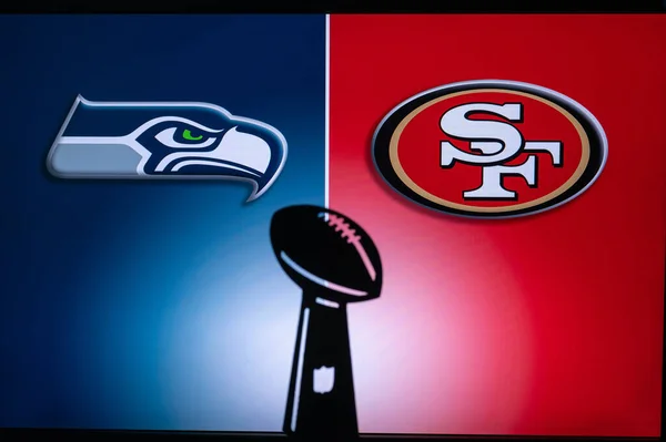 San Francisco Usa January 2023 Seattle Seahawks San Francisco 49Ers — Stock Photo, Image