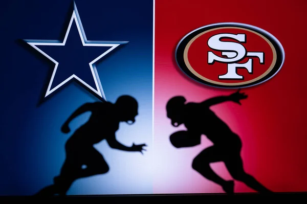 San Francisco Usa January 2023 Dallas Cowboys San Francisco 49Ers — Stockfoto