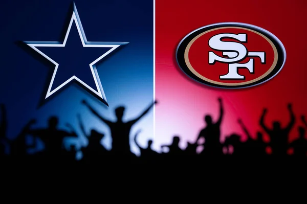 San Francisco Usa January 2023 Dallas Cowboys San Francisco 49Ers — Stock Photo, Image