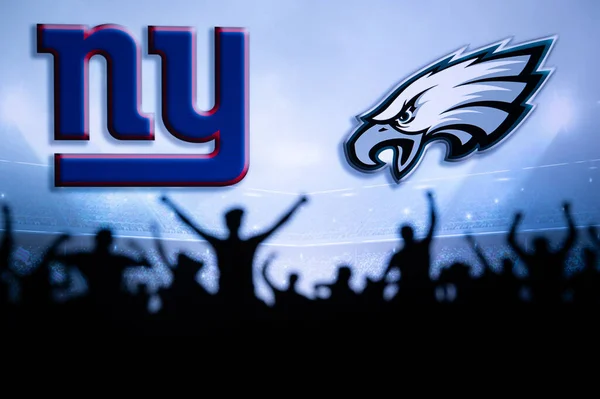 Philadelphia Usa January 2023 New York Giants Philadelphia Eagles Nfl — Stok fotoğraf