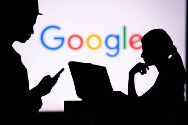 INDIA, NEW DELHI. JANUARY 30, 2023: Google. The Future is Female: A Woman on the Front Line of Digital Innovation