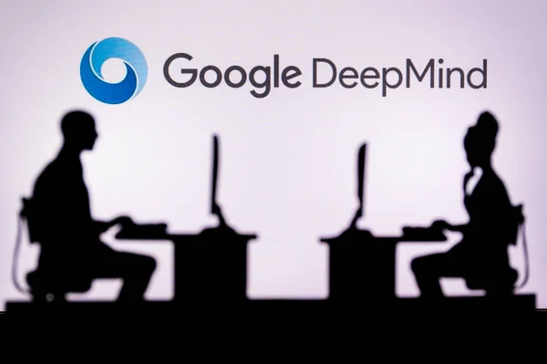 India New Delhi January 2023 Deepmind Google Leading Way Technology — Stock Photo, Image