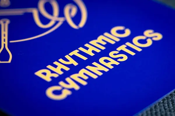 Paris France March 2024 Rhythmic Gymnastics Pictogram Paris 2024 Summer — 图库照片