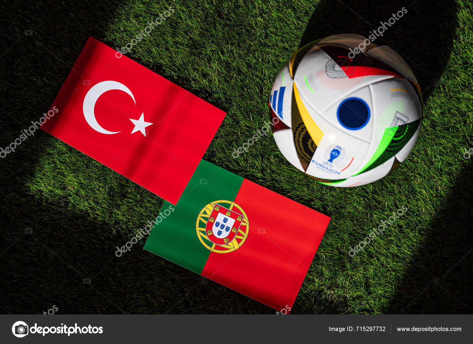 Berlin Germany April 2024 Turkey Portugal Euro 2024 Group Football