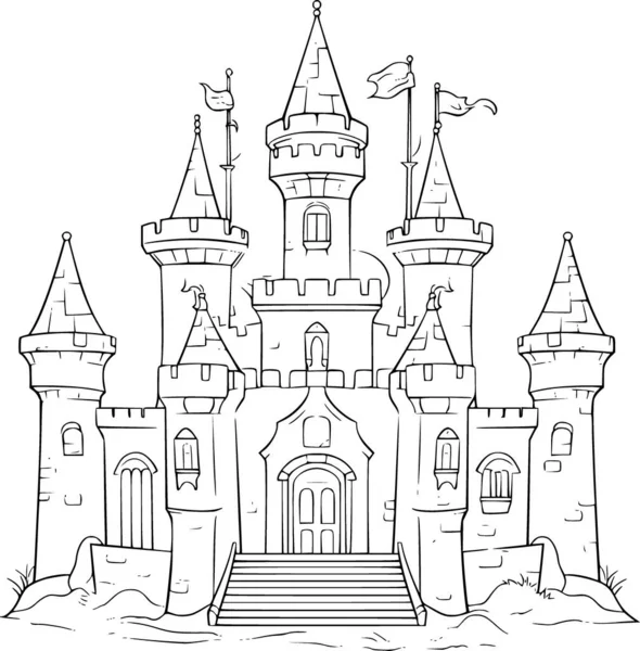 Color Castle  Disney castle drawing, Cute cartoon wallpapers, Castle  drawing