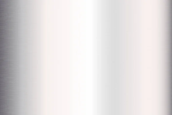 Срібна Фольга Металевий Текстурований Блискучий Градієнт Неіржавна Глянсова Поверхня Відображенням — стоковий вектор