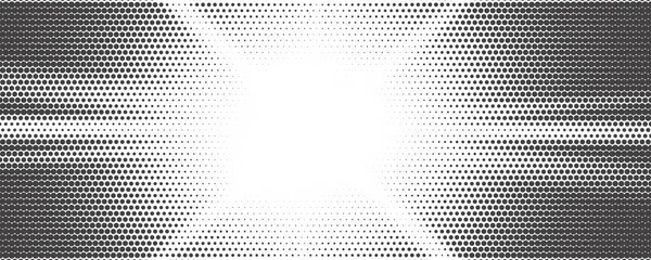 Sun Rays Halftone Background White Grey Radial Abstract Comic Pattern — Archivo Imágenes Vectoriales