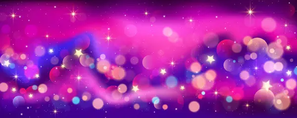 Regnbue Enhjørning Baggrund Pastel Glitter Lyserød Fantasi Galakse Magisk Havfrue – Stock-vektor