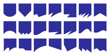 Border shape for website design. Vector banner header and separator. Background section and frame template. Abstract curve top headline.