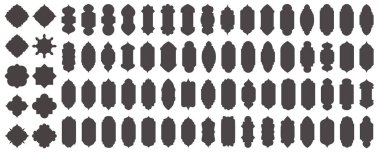 İslami şekiller Ramazan pencere çerçeve tasarımı. Türk ve Hint vektör süsü. Arap kapı kemeri. Doğulu mimari elementleri.