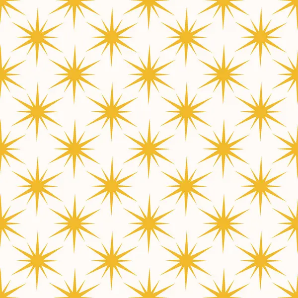 Yıldız şekli vektör arkaplanı. Parlak, pürüzsüz bir desen. Sihirli Y2k geometrik sarı parıltı çizimi. Soyut modern bg.