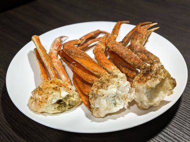 Crab legs made in the air fryer