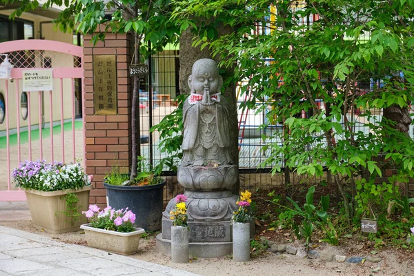 Kioto Japonia Kwietnia 2023 Danno Horinji Buddyjski Posąg Świątyni Kioto — Zdjęcie stockowe