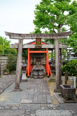 Kyoto, Japonya. 24 Nisan 2023: Kyoto 'daki Gesshin-in Budist Tapınağı.