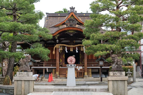 Kioto Japonia Kwietnia 2023 Daishogun Hachi Jinja Sanktuarium Kioto — Zdjęcie stockowe