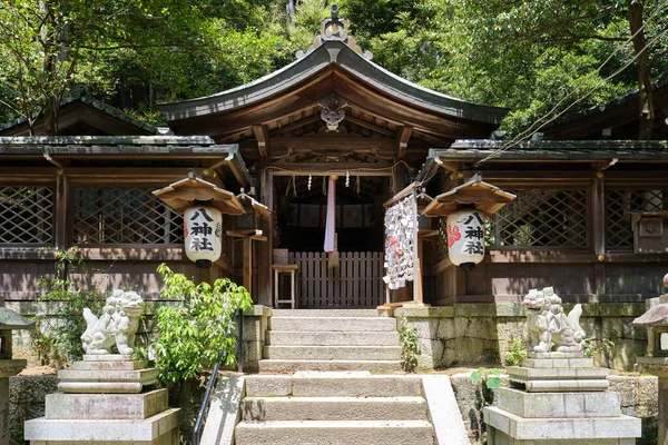 Kyoto Japan April 2023 Main Building Hachi Shrine Kyoto — Stock Photo, Image