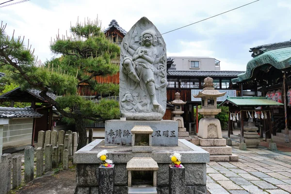 Aprilie 2023 Kyoto Japonia Templul Budist Kitamukizanfudoin — Fotografie, imagine de stoc