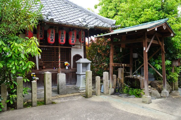 Abril 2023 Kyoto Japón Kitamukizanfudoin Buddhist Temple —  Fotos de Stock