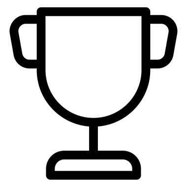 Ganimet Çizgisi Simgesi Beyaz Arkaplanda İzole Edildi