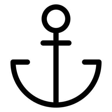 beyaz arkaplanda ayrık çizgi simgesi