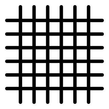 beyaz arkaplanda desen çizgisi simgesi izole edildi