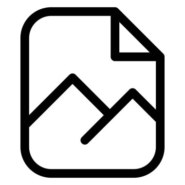 Dosya Satırı Simgesi Beyaz Arkaplanda İzole Edildi