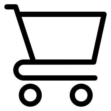 Araç çizgisi simgesi beyaz arkaplanda izole edildi