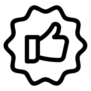 Beyaz arkaplanda izole edilmiş favori satır simgesi