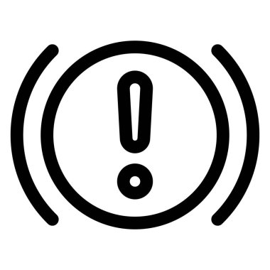 Beyaz arkaplanda ayrık çizgi ikon vektör resimlemesi