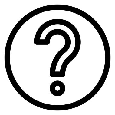 Bilgi satırı simgesi vektör çizimi beyaz arkaplanda izole edildi