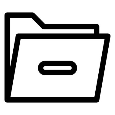 Beyaz arkaplanda izole edilmiş çizgi simgesi vektör resimlerini sil