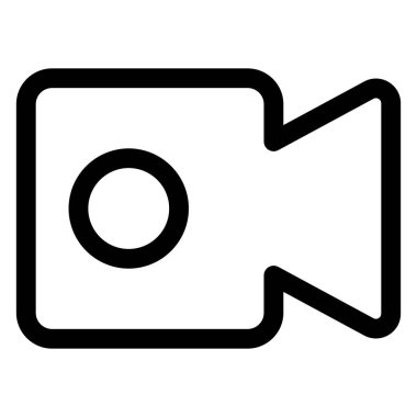 beyaz arkaplanda izole edilmiş görüntü çizgisi simgesi çizimi