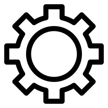 Çizgi simgesi çizimi beyaz arkaplanda izole edildi