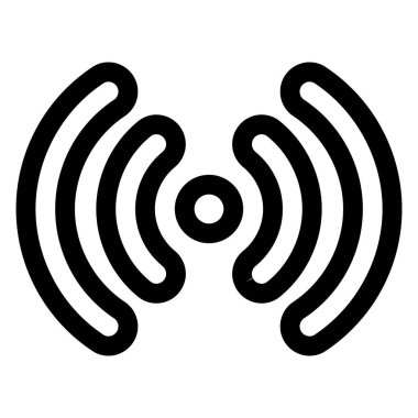 bağlantı hattı simgesi vektör çizimi beyaz arkaplanda izole edildi